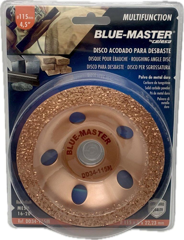 Disco Acodado 115mm DD34-115G Blue Master | Eficaz | Makpoint.es
