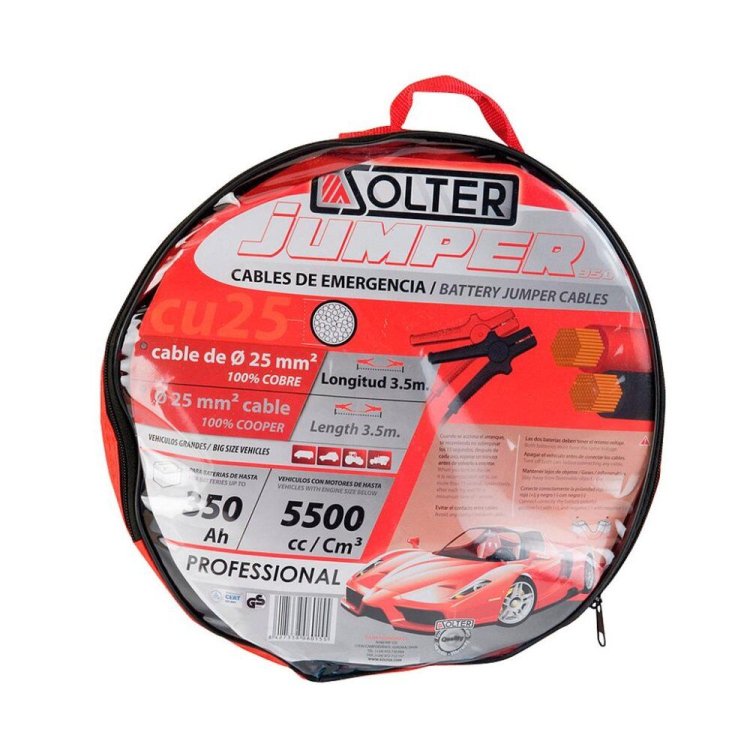 Cable de Arranque CU 16mm 3m 220A 06014 Solter