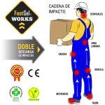 Plantilla FOOTGEL WORKS NARANJO INYERASP