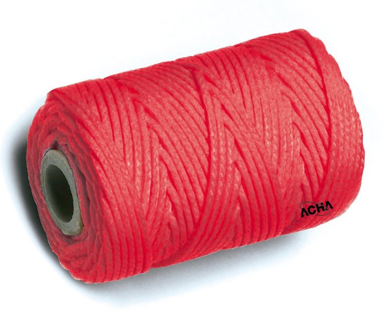 Cuerda Atirantar Polipropileno Trenzado Rojo 200Mx1.7mm ( 55407) Acha