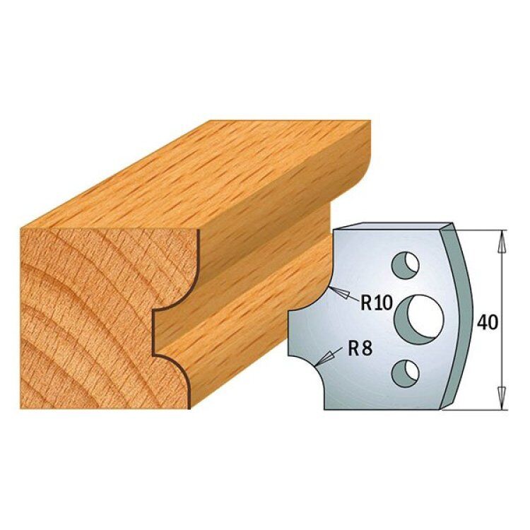 Par cuchillas KSS 40x4mm CMT 690.040