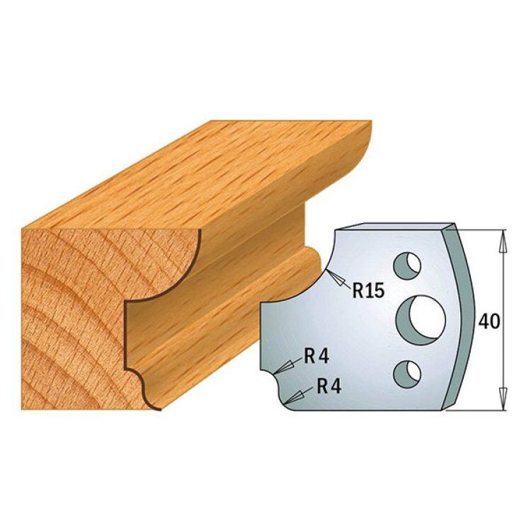 Par contracuchillas 40x4mm(691.043) CMT