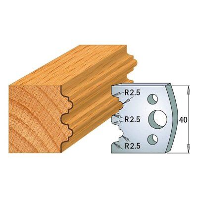 Imagen Par cuchillas KSS 40x4mm CMT 690.108