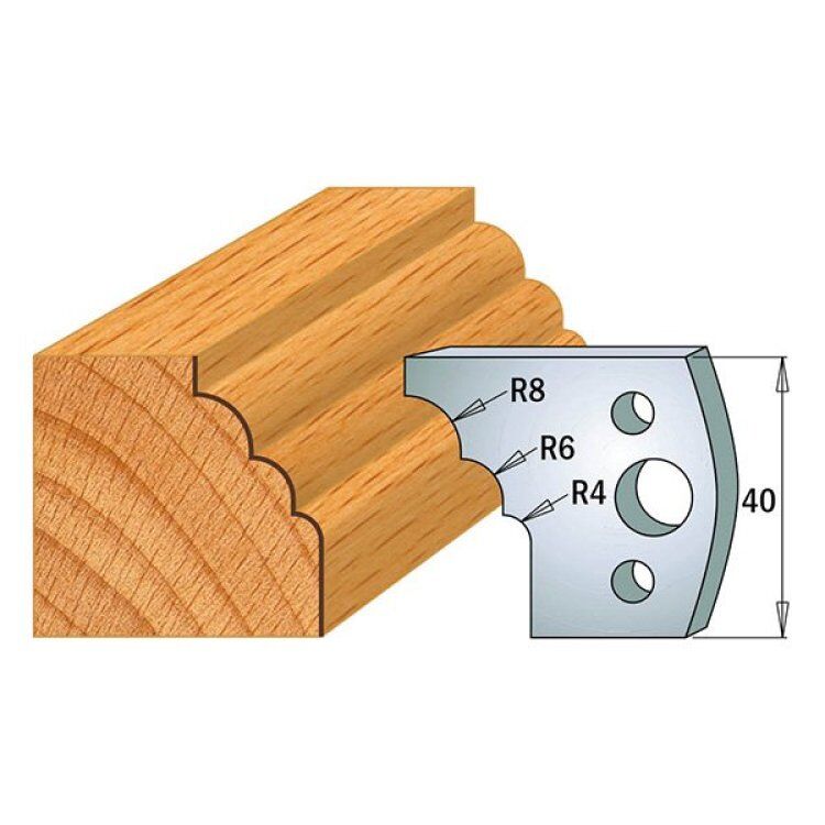 Par cuchillas KSS 40x4mm CMT 690.133