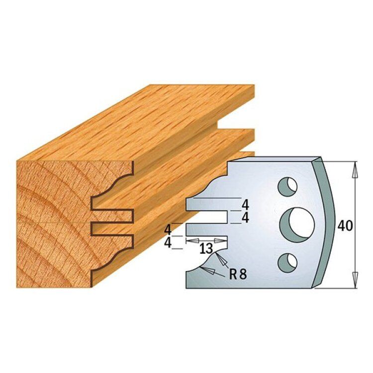 Par contracuchillas 40x4mm(691.097) CMT