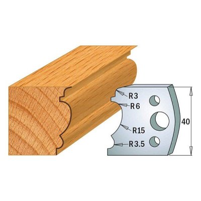 Par contracuchillas 40x4mm(691.104) CMT