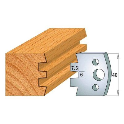 Par contracuchillas 40x4mm(691.114) CMT