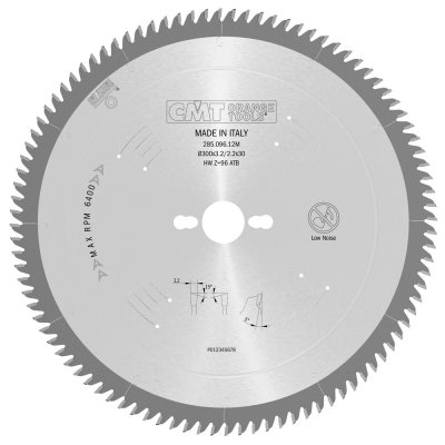 Imagen Sierra circular 300x3.2x30 Z:96 atb 15° silenciosa 285.096.12M CMT