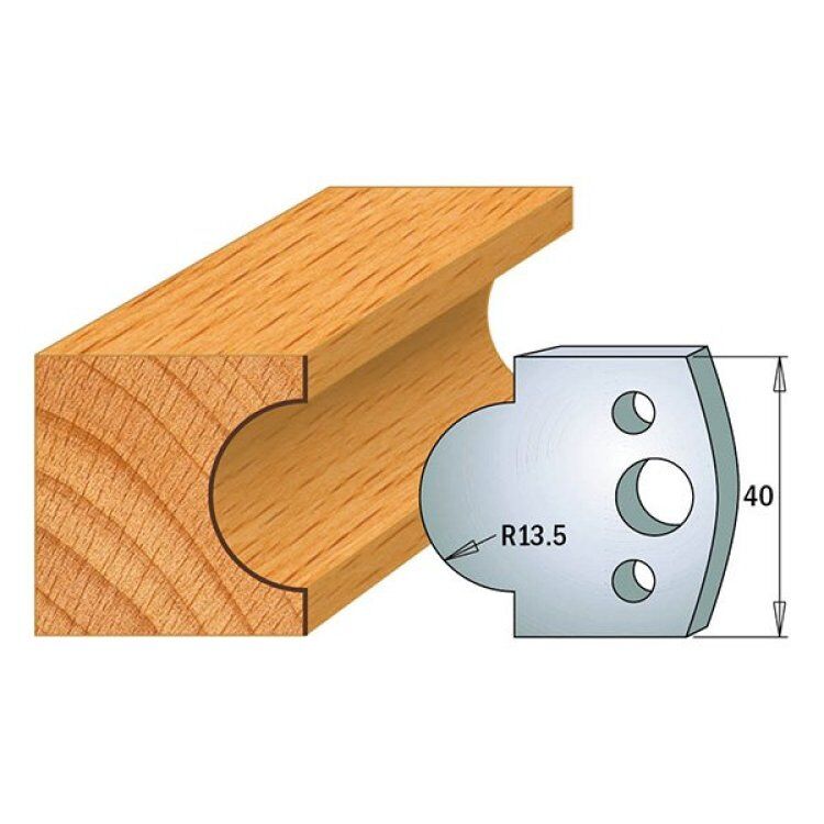 Par contracuchillas 40x4mm(691.118) CMT