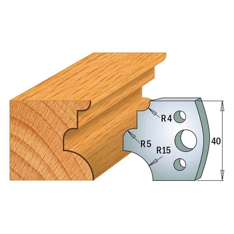 Par cuchillas KSS 40x4mm 690.129 CMT