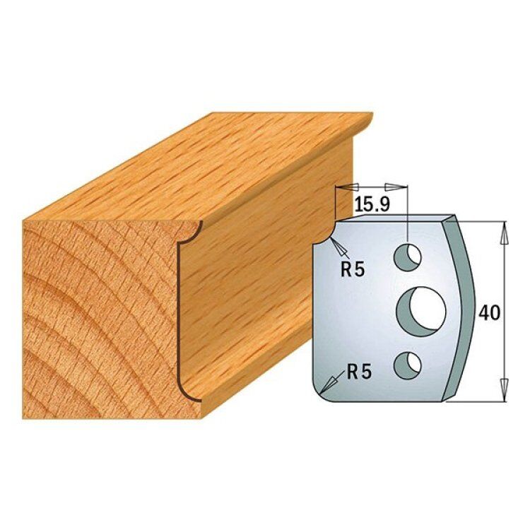 Par cuchillas KSS 40x4mm(690.172) CMT