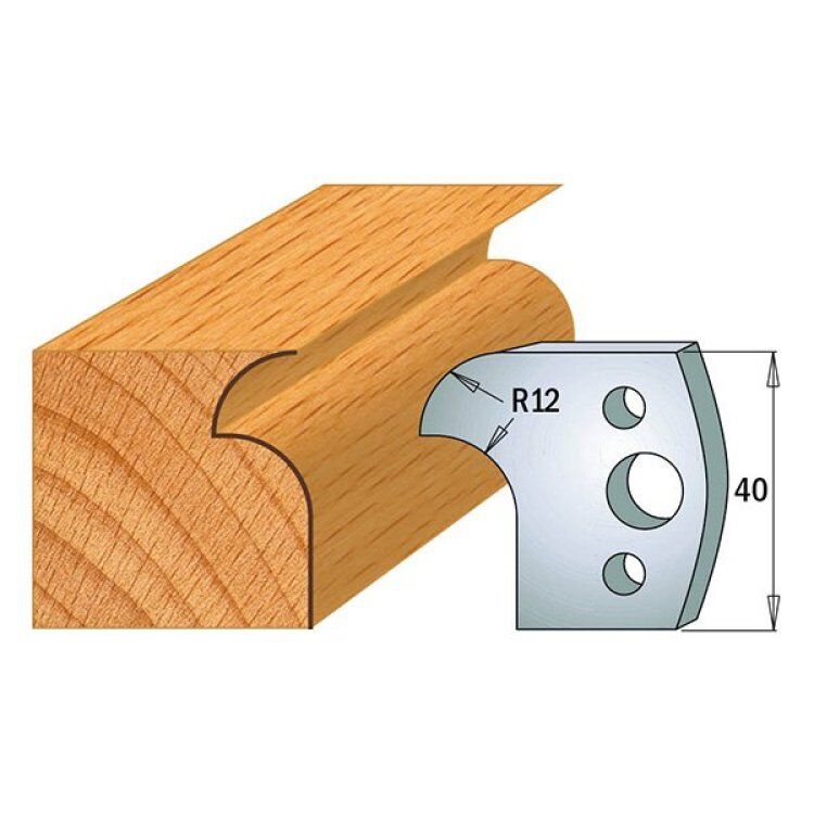 Par contracuchillas 40x4mm(691.005) CMT