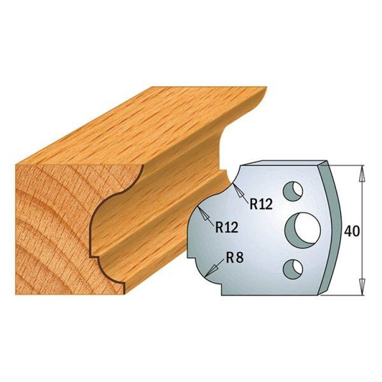 Par cuchillas KSS 40x4mm 690.061 CMT