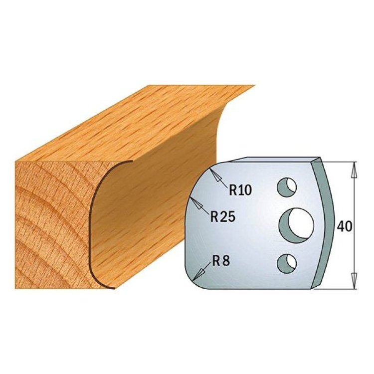 Par cuchillas KSS 40x4mm 690.062 CMT