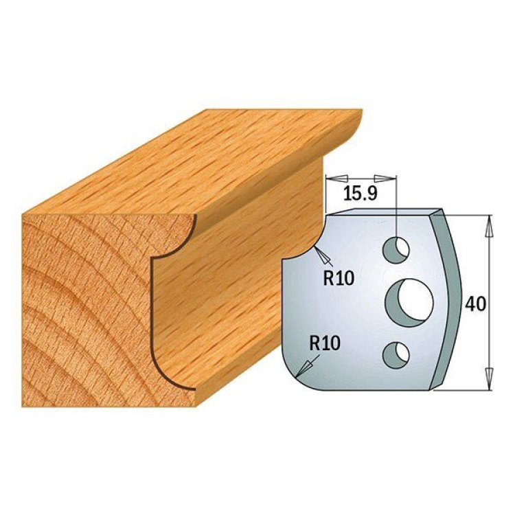 Par cuchillas KSS 40x4mm(690.175) CMT