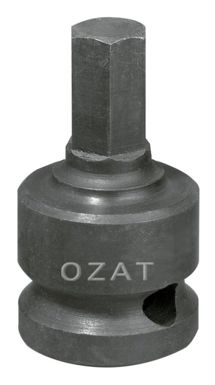Vasos de impacto 1/2” de punta hexagonal de una pieza 6mm Ozat
