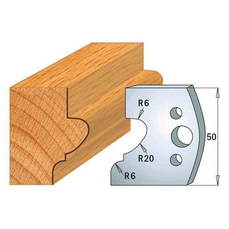 Par cuchillas KSS 50x4mm(690.505) CMT