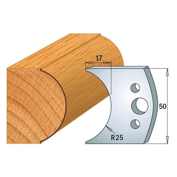 Par cuchillas KSS 50x4mm(690.546) CMT