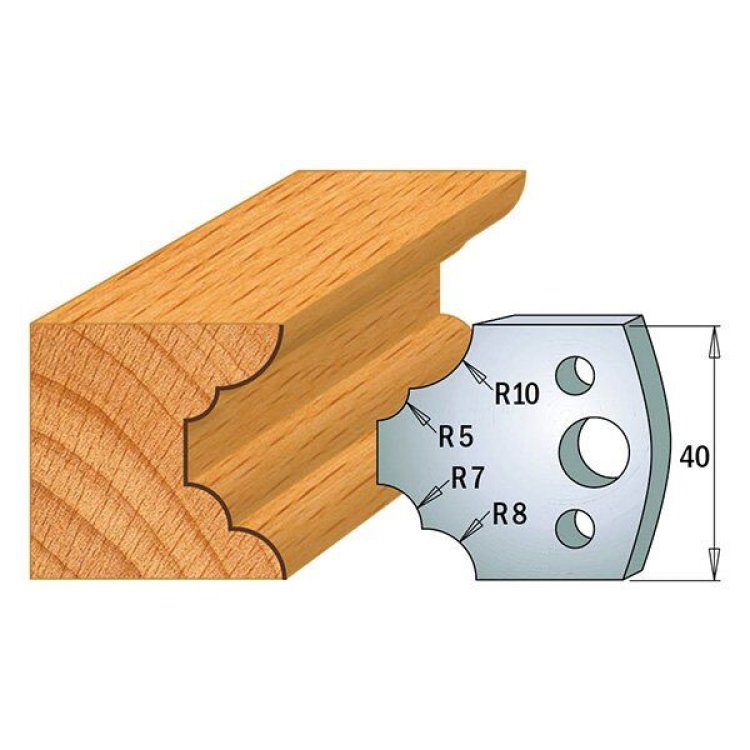 Par cuchillas KSS 40x4mm CMT 690.022