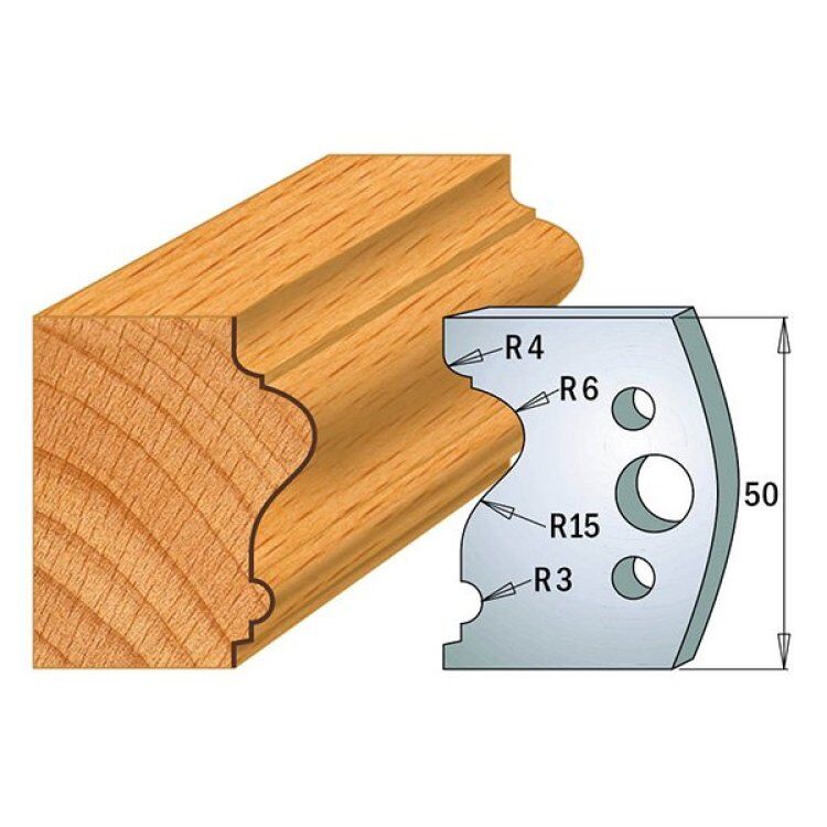 Par cuchillas KSS 50x4mm(690.512) CMT