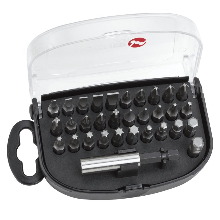 Juego de puntas de atornillar 32p 438-001 Dogher
