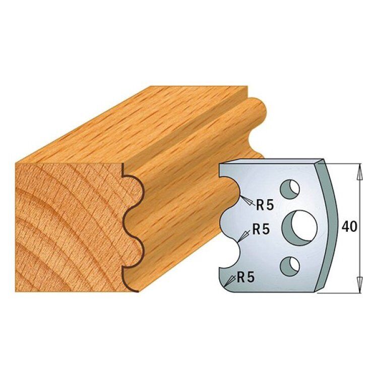 Par contracuchillas 40x4mm(691.006) CMT