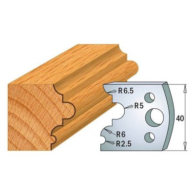 Imagen Par cuchillas KSS 40x4mm CMT 690.036