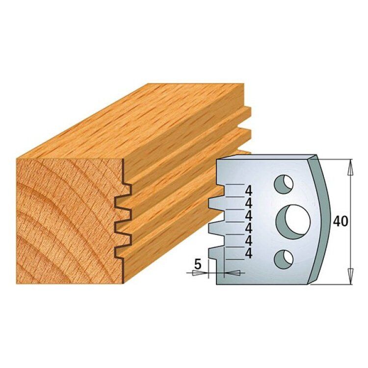 Par contracuchillas 40x4mm(691.076) CMT