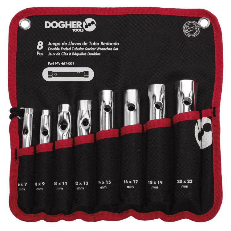 Juego de 8 llaves huecas 461-001 Dogher