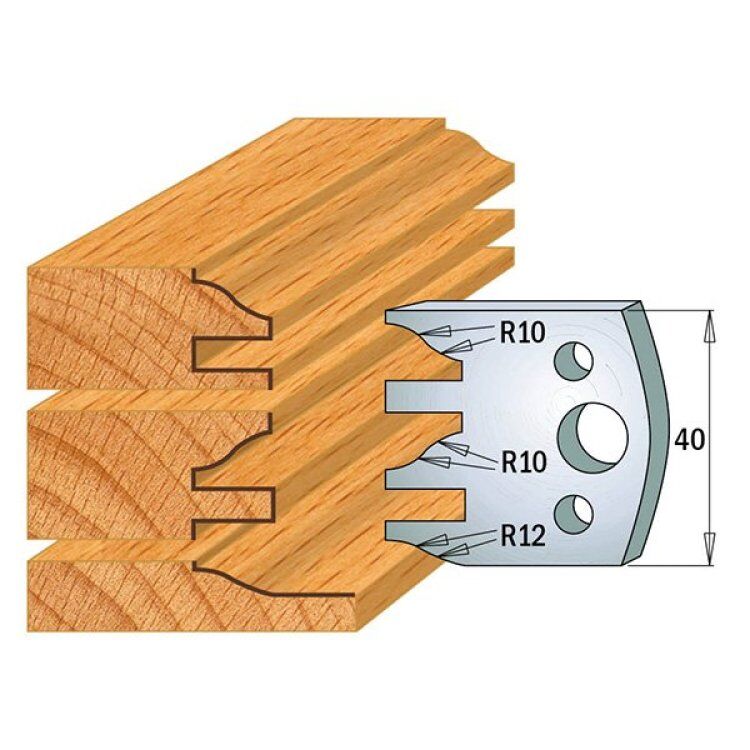 Par cuchillas KSS 40x4mm 690.124 CMT