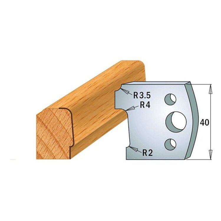 Par cuchillas KSS 40x4mm CMT 690.130