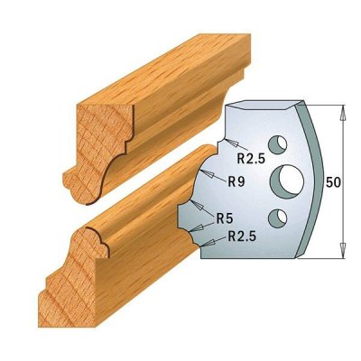 Par cuchillas KSS 50x4mm(690.558) CMT