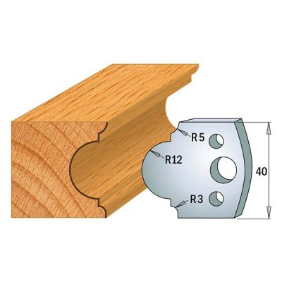 Imagen Par cuchillas KSS 40x4mm CMT 690.018