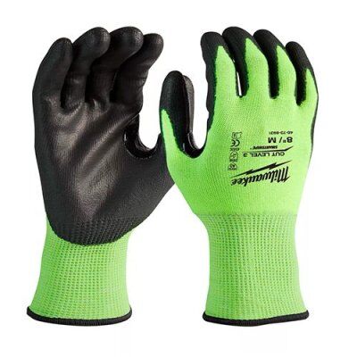 Guantes anticorte de alta visibilidad Nivel A T-L Milwaukee