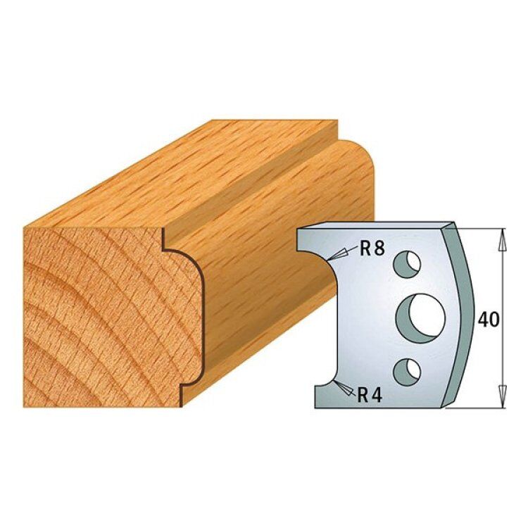 Par contracuchillas 40x4mm(691.070) CMT