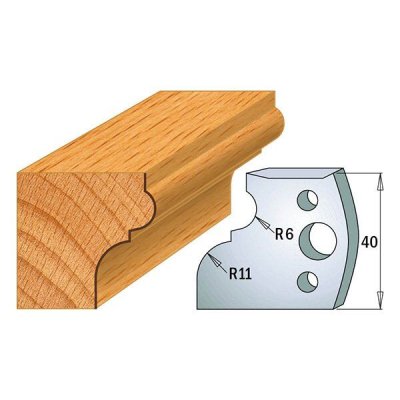 Par cuchillas KSS 40x4mm 690.111 CMT