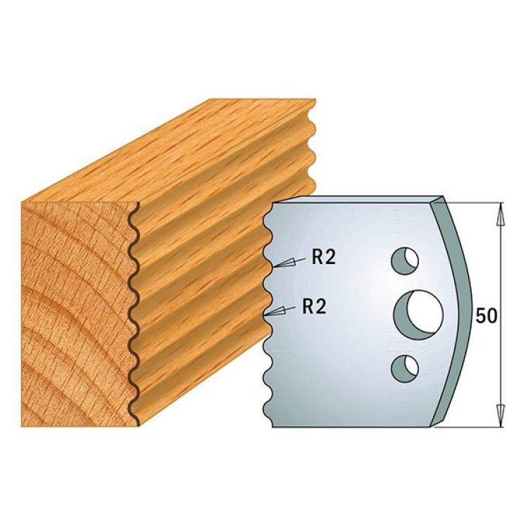 Par cuchillas KSS 50x4mm(690.552) CMT