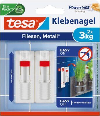 Imagen Clavo Adhesivo Ajustable 3KG 77764-00001 Tesa