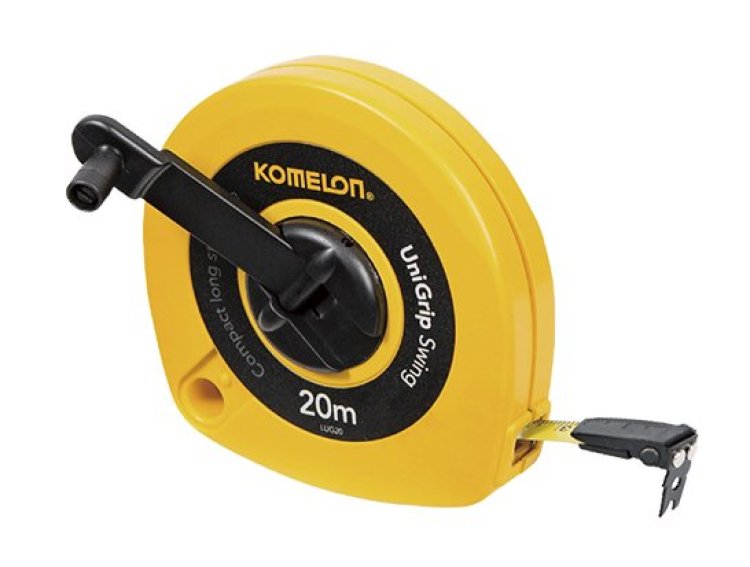Cinta Métrica Acero Unigrip Swing 20mx10mm Komelon