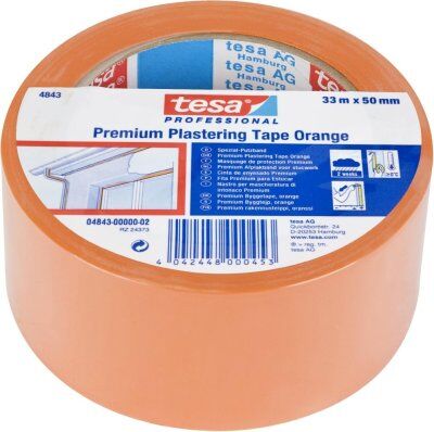 Imagen Cinta de PVC Plastificada Tape Naranja 33mx50mm 04843-00000-16 Tesa