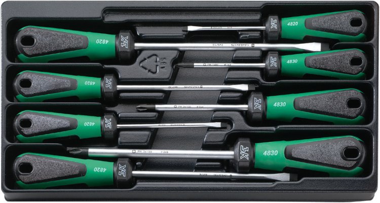 Juego 8 Destornilladores 3K DRALL 4892 (96489210) Stahlwille