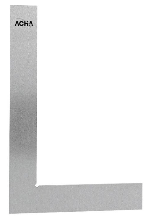 Escuadra DIN875/2 de acero al carbono lisa 150x100mm (03154) Acha