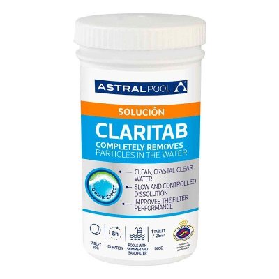 Tabletas super concentradas "coagulantes" y "floculantes" Claritab de AstralPool