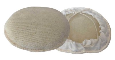 Imagen Boina de pulir c/cordón pura lana piel de cordero 180mm Edelco