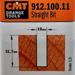 Fresa recta HM S:8 D:10x30 911.100.11 CMT