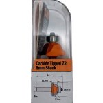 Fresa perfilada c/rodam. HM S:8 D:28.7 R:4 L:11.5 940.270.11 CMT