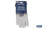 Guantes de piel de vacuno gris 11000091 Cofan