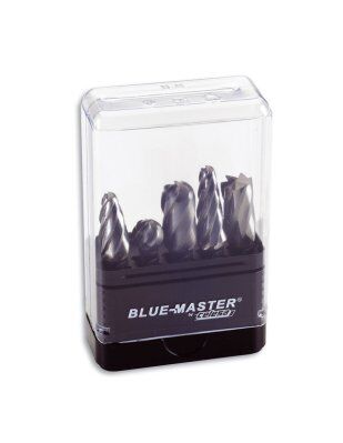 Imagen Estuche 5 Fresa Rotativas Meta Duro M/6 PTFR36 Blue Master