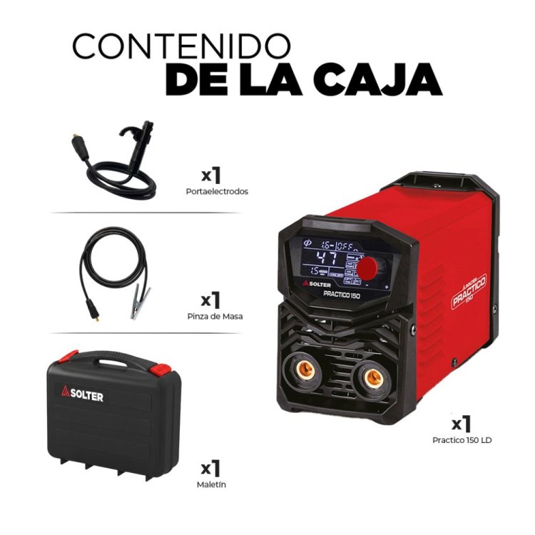 Soldadora PRACTICO 150 LD (10721) Solter