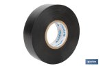 Rollo de Cinta Aislante Negra 19mmx20m 180 micras 207001 Cofan